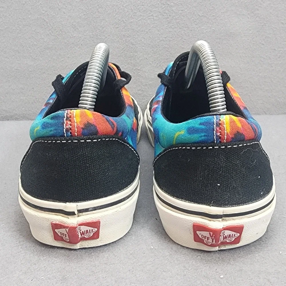 Vans Era Sneakers Black Tie Dye Low Top Unisex Men 8.5 Women 10